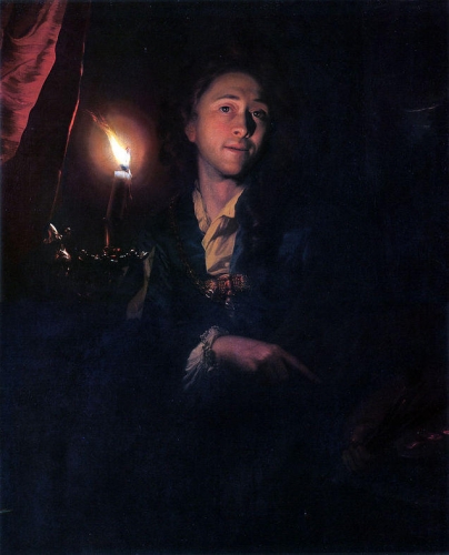 Self-portrait by Candlelight.jpg