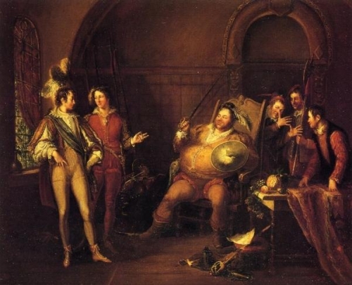 Falstaff and Prince Hal A Scene from Henry IV Part I Act II Scene IV).jpg