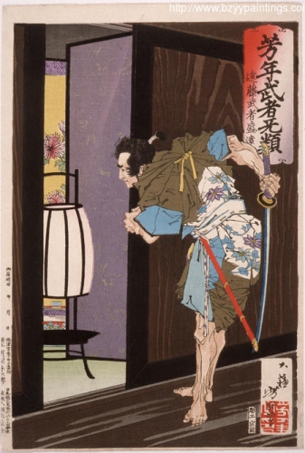 Endō Musha Morito Approaching Kesas Bedroom.jpg