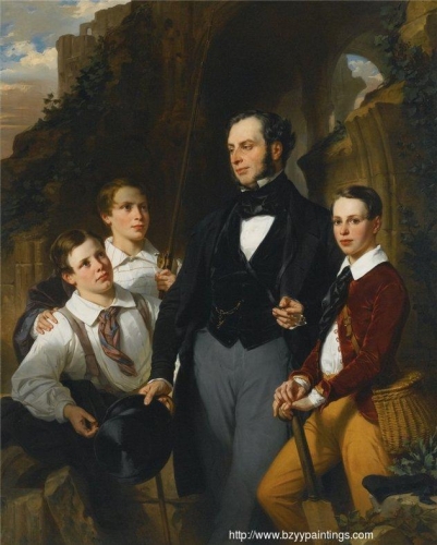 Portrait of Laurence Davidson and His Three Sons.jpg