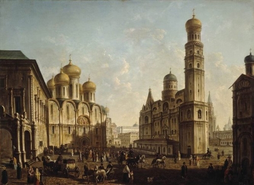 The Cathedral Square in the Moscow Kremlin.jpg