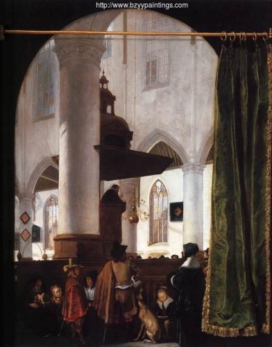A Sermon in the Oude Kerk Delft.jpg