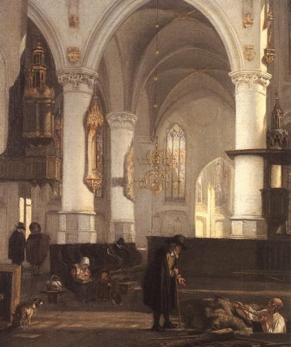 The digging of a new grave in the Old Church of Delft.jpg
