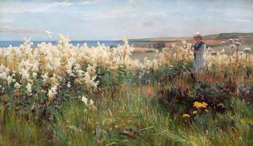Girl in a Field with Blossom.jpg