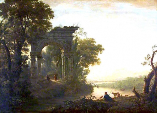 A Morning Landscape with a Triumphal Arch.jpg